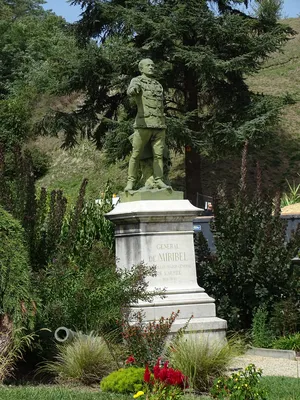 Statue du Général de Miribel à Hauterives